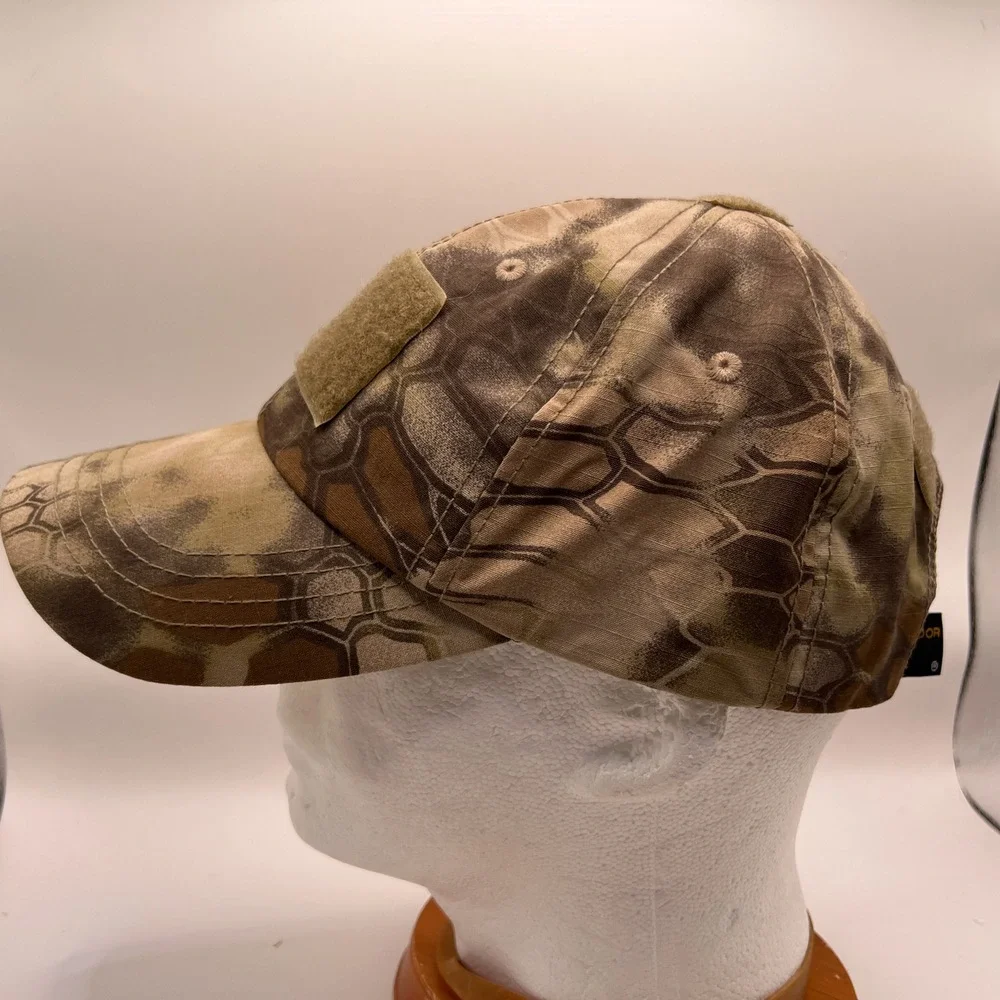 Condor Tactical Operator Cap Kryptek Highlander Camo Ripstop Adjustable Hat